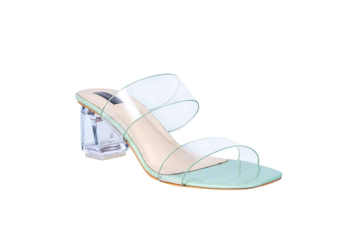 Womens Double Strap Slipon