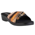 Womens Fashion Sandal Stylish Black Multi