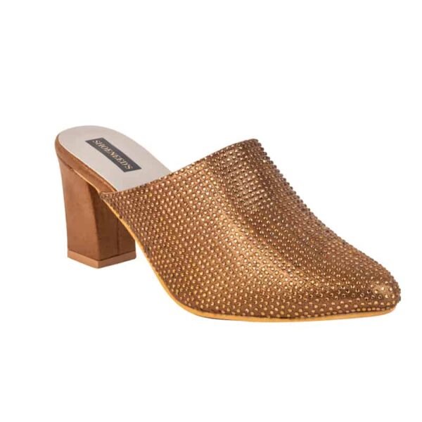 SOL SANA Marcy Mule Silver | Comfortable block heels, Mules, Sole