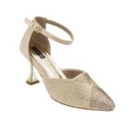 Womens Swarovski Closed Toe Sandals